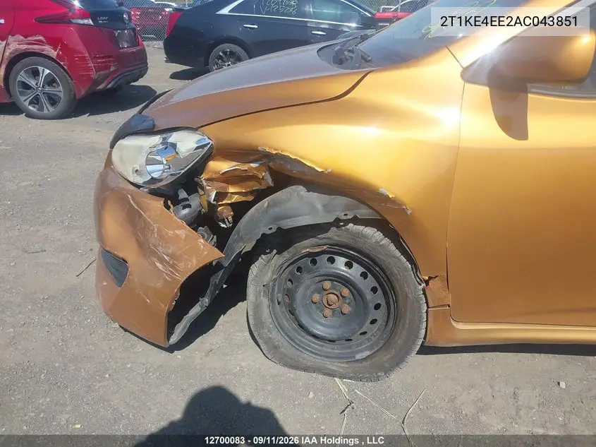 2010 TOYOTA MATRIX VIN 2T1KE4EE2AC043851 — фото 22