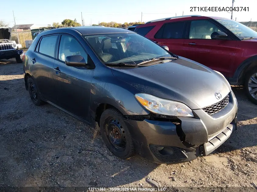 2010 TOYOTA MATRIX VIN 2T1KE4EE6AC043741 — фото 13