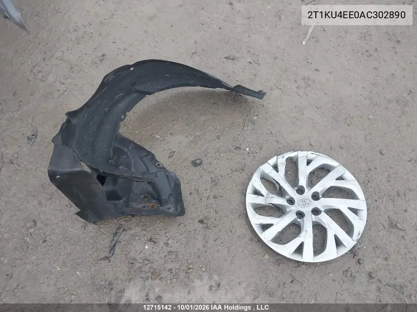 2010 TOYOTA MATRIX VIN 2T1KU4EE0AC302890 — фото 12