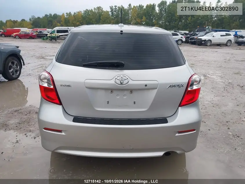 2010 TOYOTA MATRIX VIN 2T1KU4EE0AC302890 — фото 17