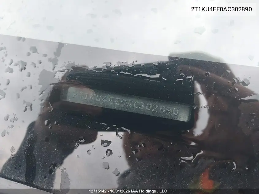 2010 TOYOTA MATRIX VIN 2T1KU4EE0AC302890 — фото 18