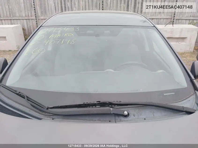 2010 TOYOTA MATRIX VIN 2T1KU4EE5AC407148 — фото 17