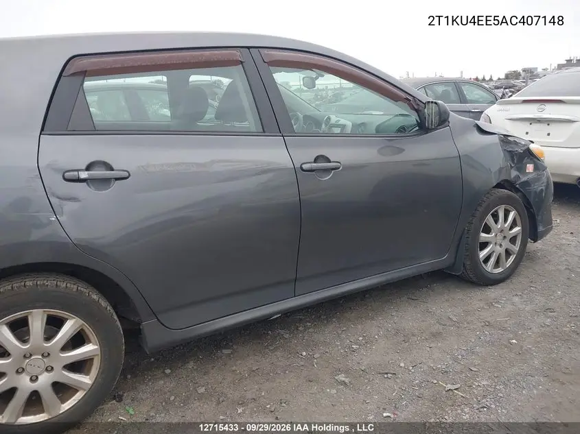 2010 TOYOTA MATRIX VIN 2T1KU4EE5AC407148 — фото 20