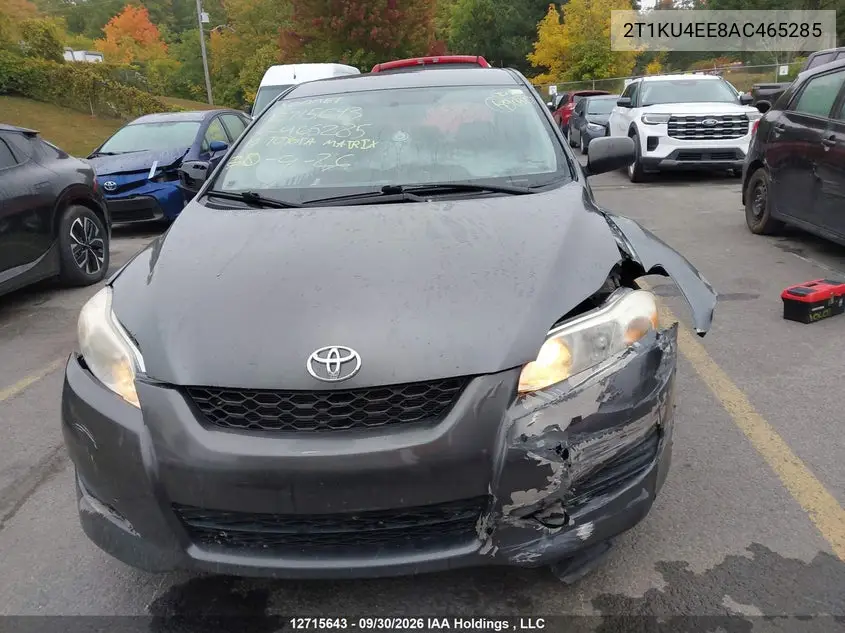 2010 TOYOTA MATRIX VIN 2T1KU4EE8AC465285 — фото 11