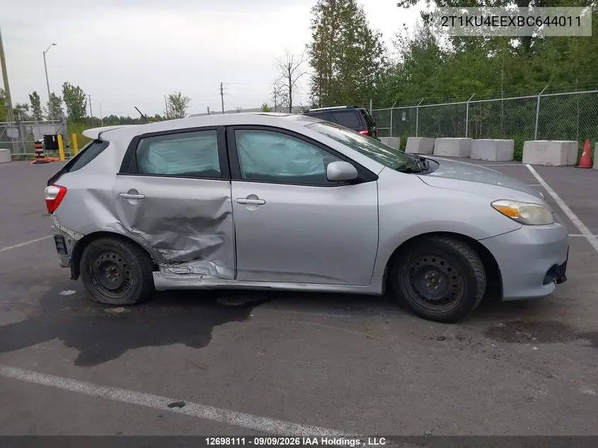 2011 TOYOTA MATRIX VIN 2T1KU4EEXBC644011 — фото 14