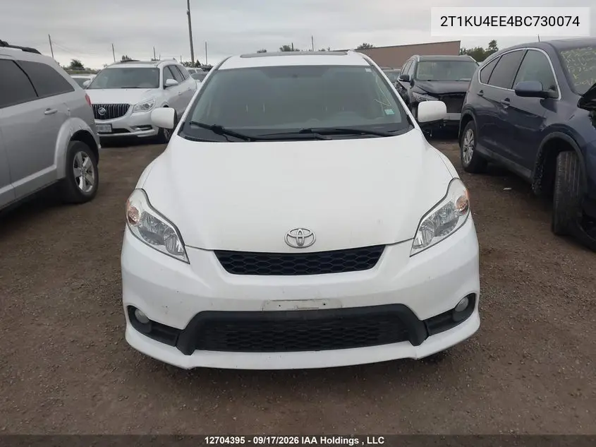 2011 TOYOTA MATRIX VIN 2T1KU4EE4BC730074 — фото 11
