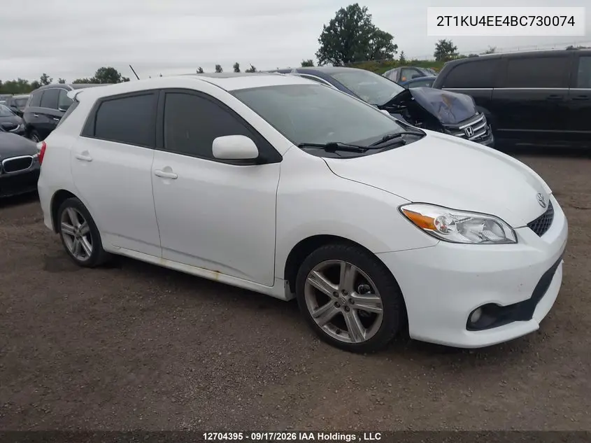 2011 TOYOTA MATRIX VIN 2T1KU4EE4BC730074 — фото 12