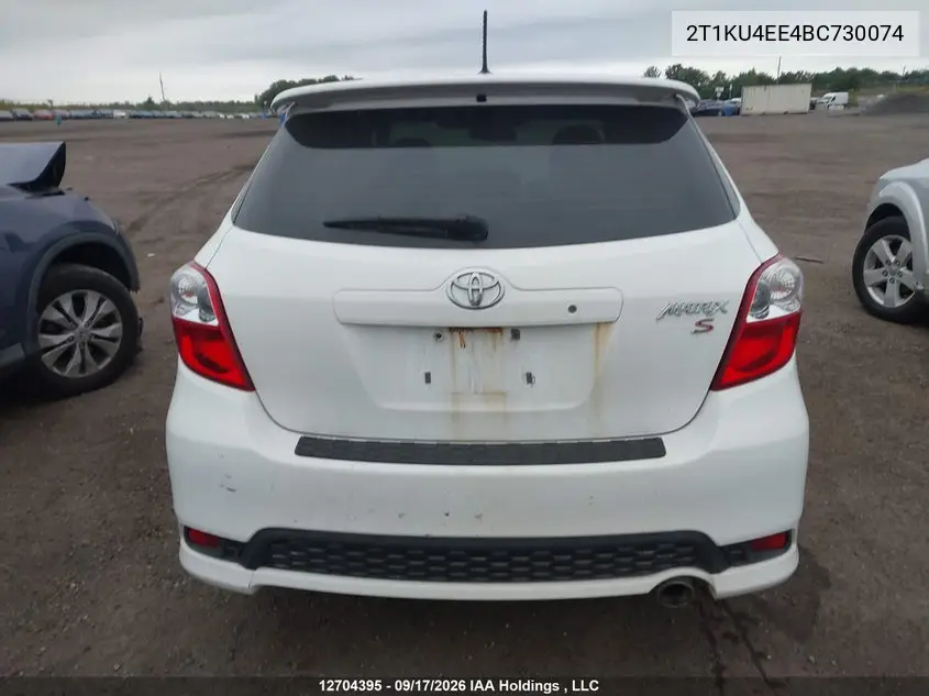2011 TOYOTA MATRIX VIN 2T1KU4EE4BC730074 — фото 15