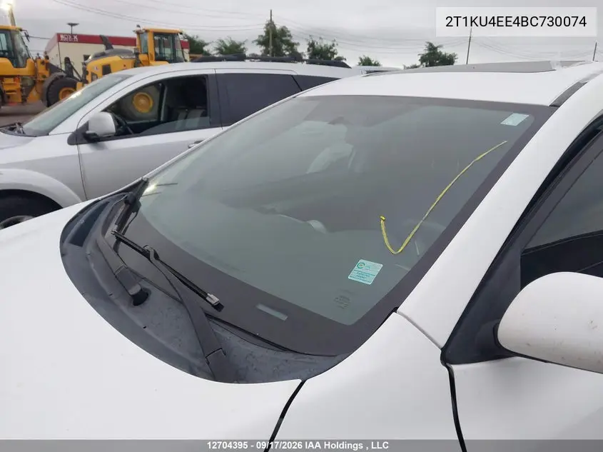 2011 TOYOTA MATRIX VIN 2T1KU4EE4BC730074 — фото 16