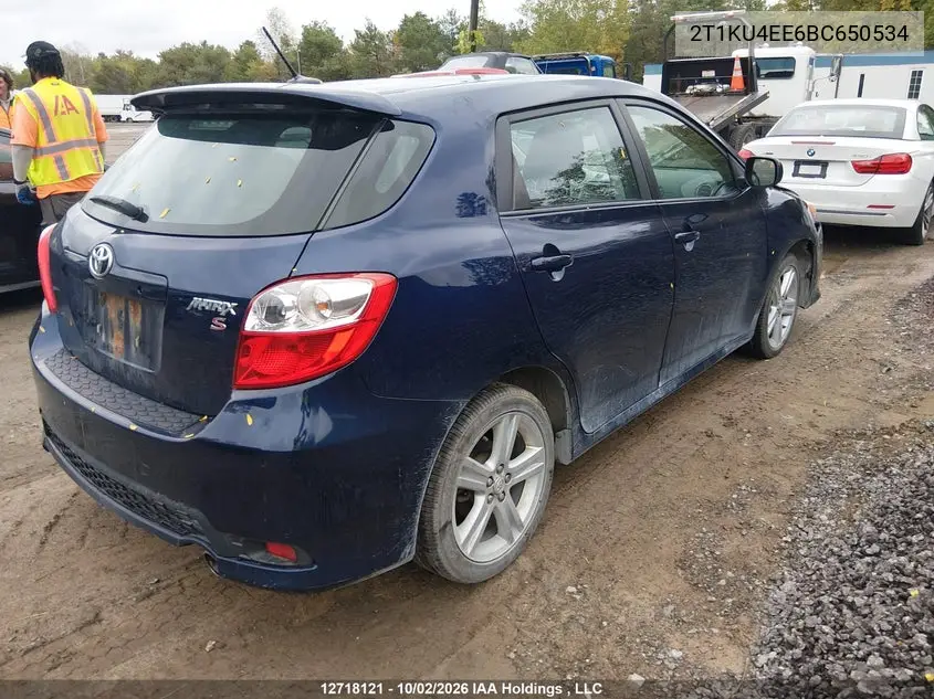 2011 TOYOTA MATRIX VIN 2T1KU4EE6BC650534 — фото 13