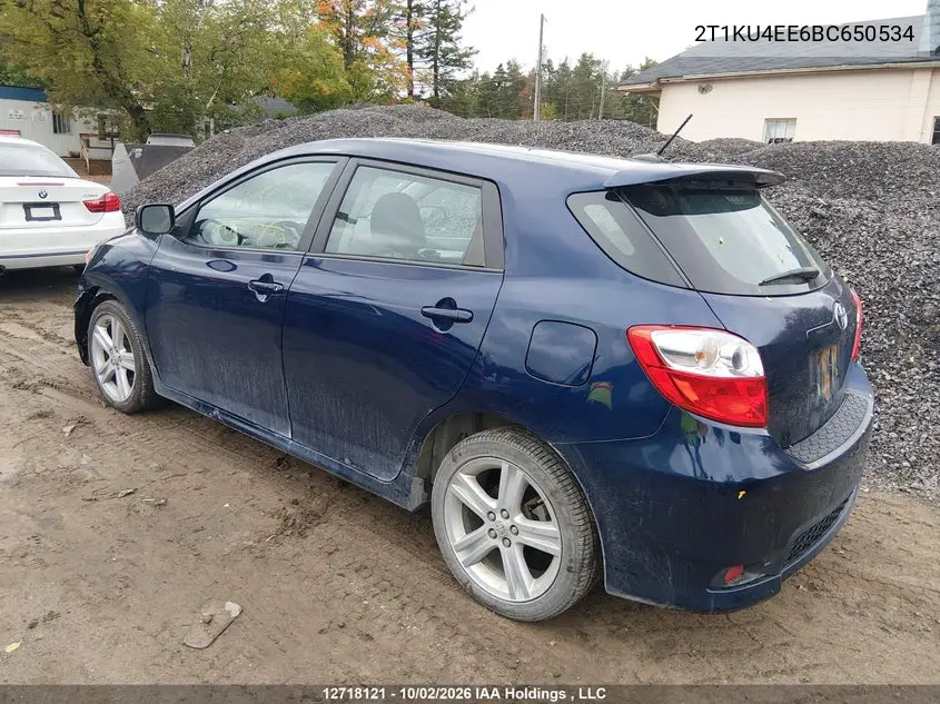 2011 TOYOTA MATRIX VIN 2T1KU4EE6BC650534 — фото 14