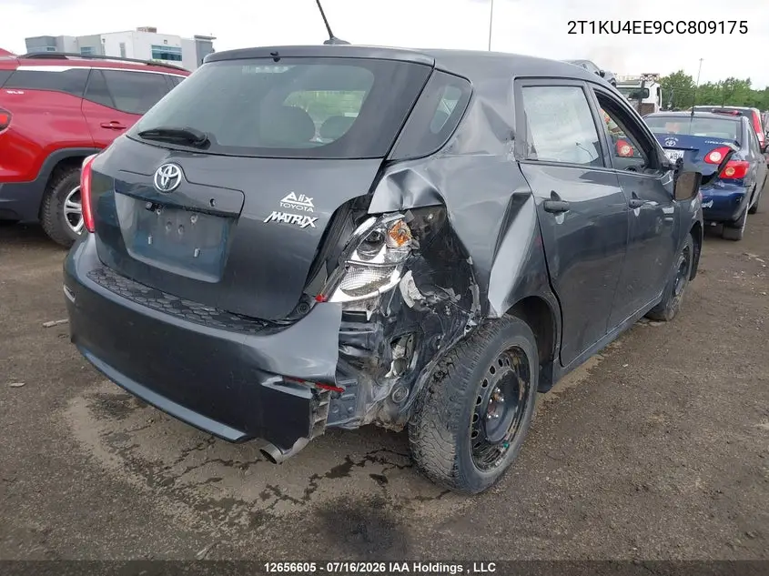 2012 TOYOTA MATRIX VIN 2T1KU4EE9CC809175 — фото 6