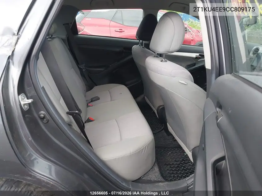 2012 TOYOTA MATRIX VIN 2T1KU4EE9CC809175 — фото 8