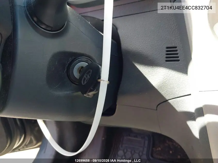 2012 TOYOTA MATRIX VIN 2T1KU4EE4CC832704 — фото 11