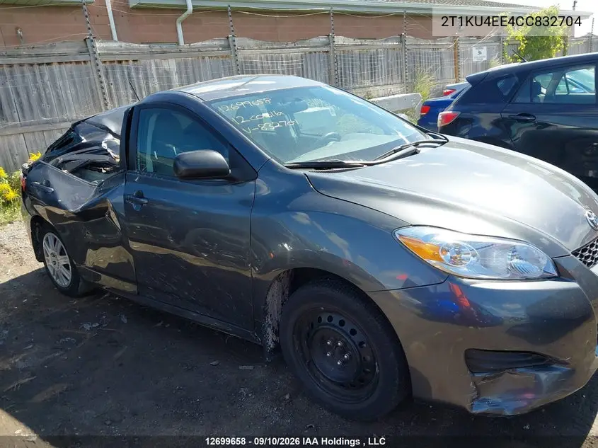 2012 TOYOTA MATRIX VIN 2T1KU4EE4CC832704 — фото 13