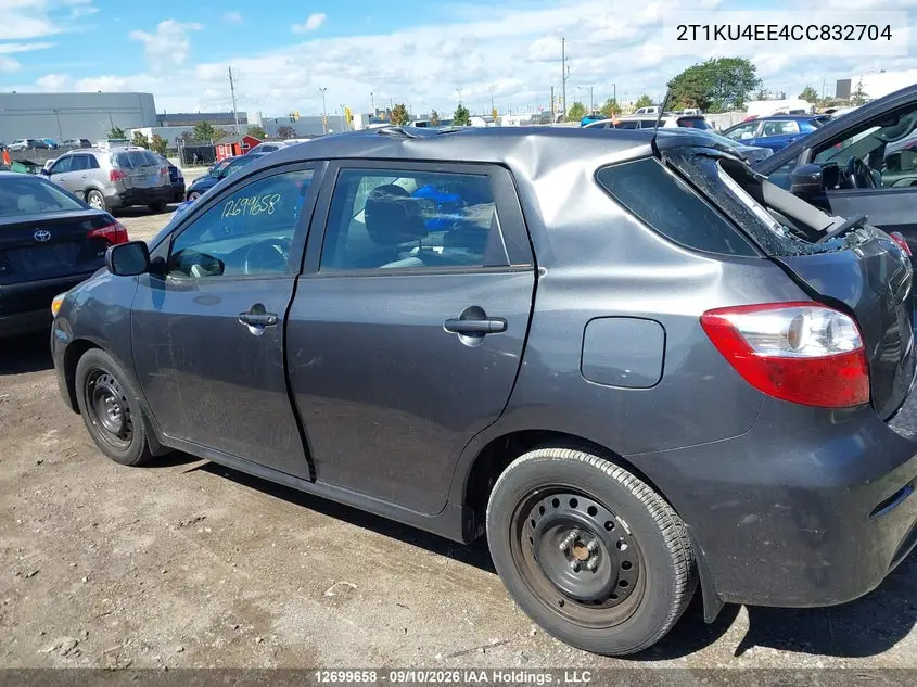 2012 TOYOTA MATRIX VIN 2T1KU4EE4CC832704 — фото 14