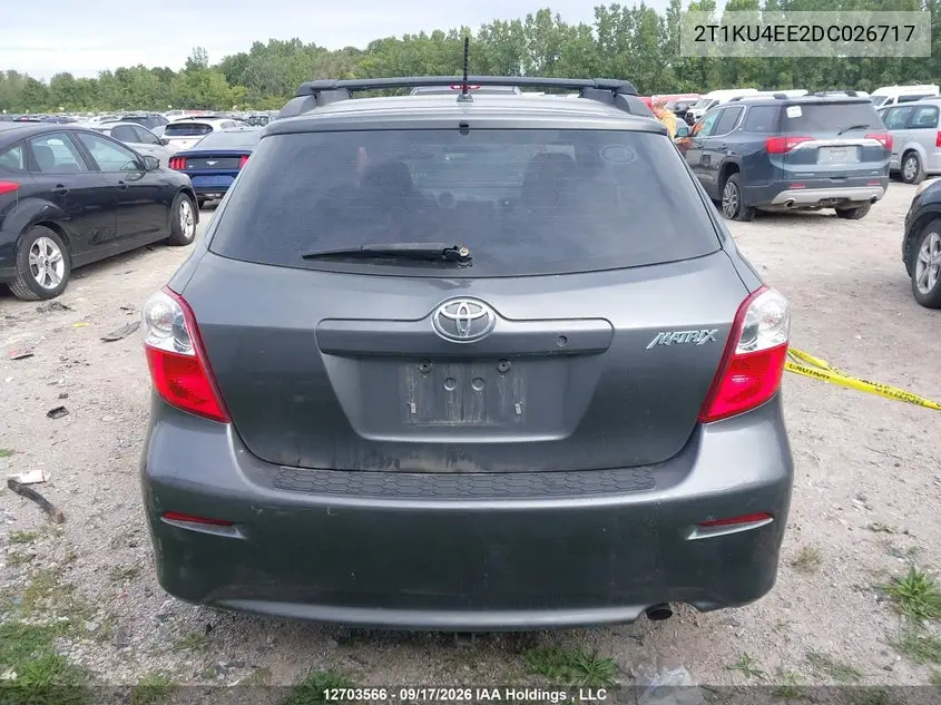 2013 TOYOTA MATRIX VIN 2T1KU4EE2DC026717 — фото 16