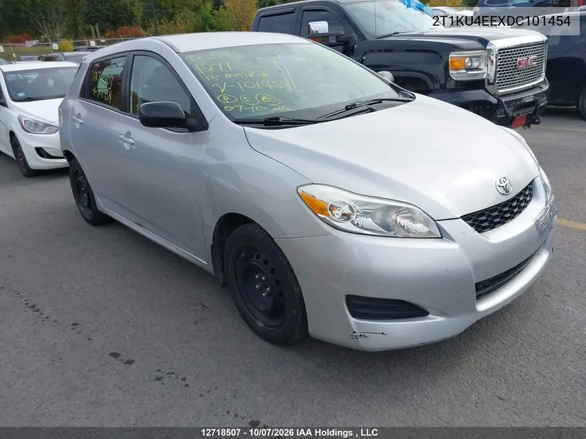 TOYOTA MATRIX 2013, VIN 2T1KU4EEXDC101454