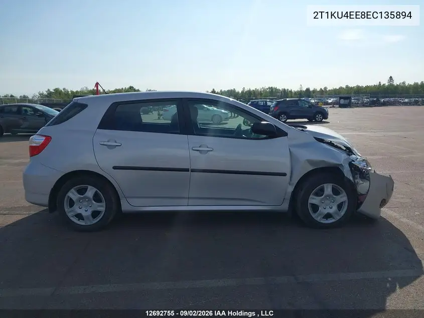 2014 TOYOTA MATRIX VIN 2T1KU4EE8EC135894 — фото 13