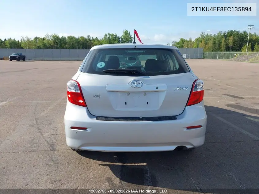 2014 TOYOTA MATRIX VIN 2T1KU4EE8EC135894 — фото 16