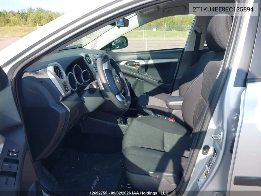 2014 TOYOTA MATRIX VIN 2T1KU4EE8EC135894 — фото 20
