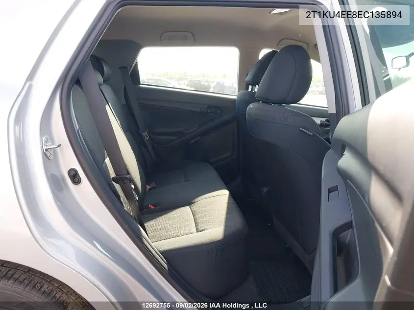 2014 TOYOTA MATRIX VIN 2T1KU4EE8EC135894 — фото 8