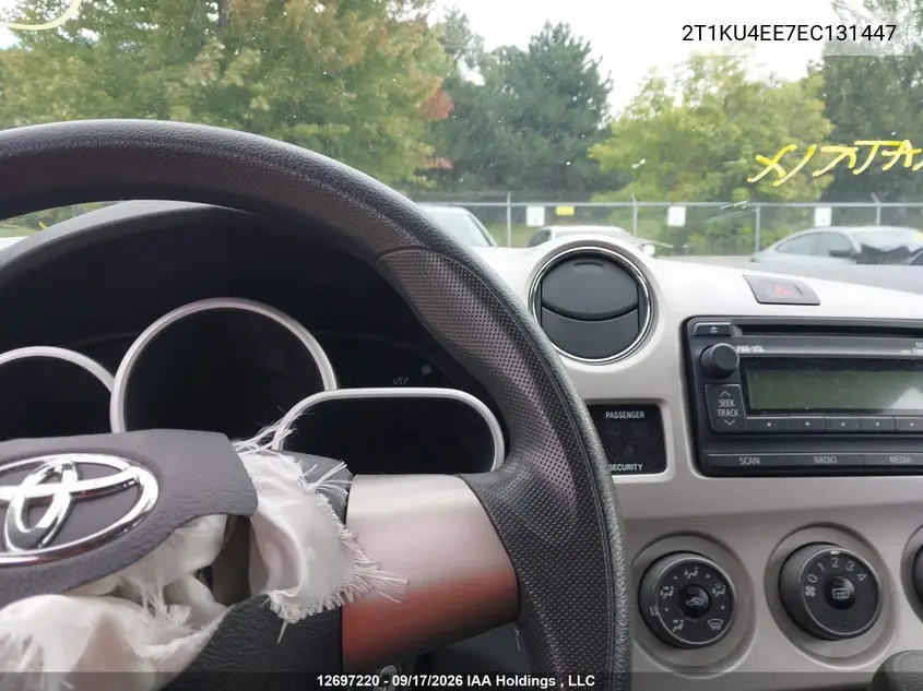 2014 TOYOTA MATRIX VIN 2T1KU4EE7EC131447 — фото 11