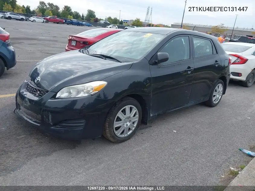2014 TOYOTA MATRIX VIN 2T1KU4EE7EC131447 — фото 2