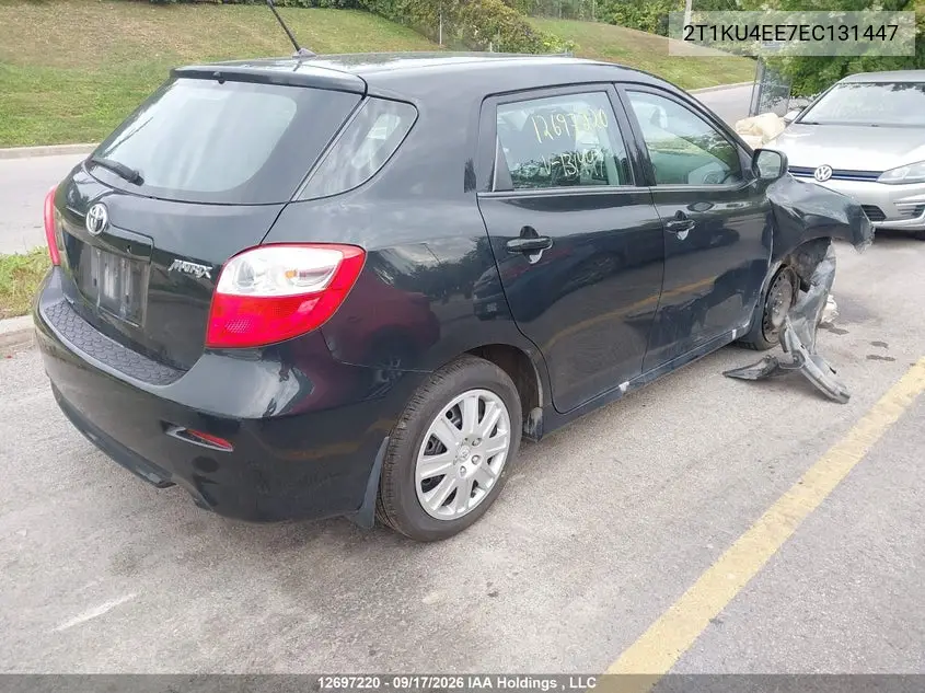 2014 TOYOTA MATRIX VIN 2T1KU4EE7EC131447 — фото 4