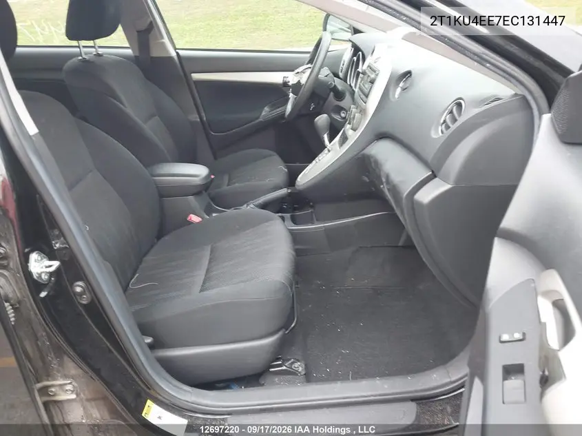 2014 TOYOTA MATRIX VIN 2T1KU4EE7EC131447 — фото 5