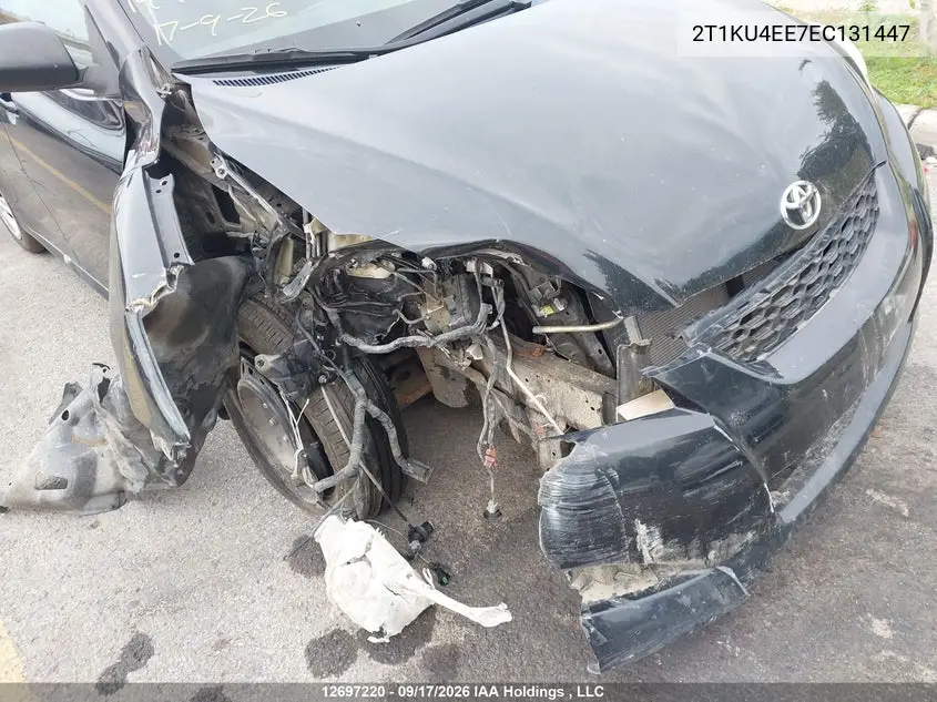 2014 TOYOTA MATRIX VIN 2T1KU4EE7EC131447 — фото 6