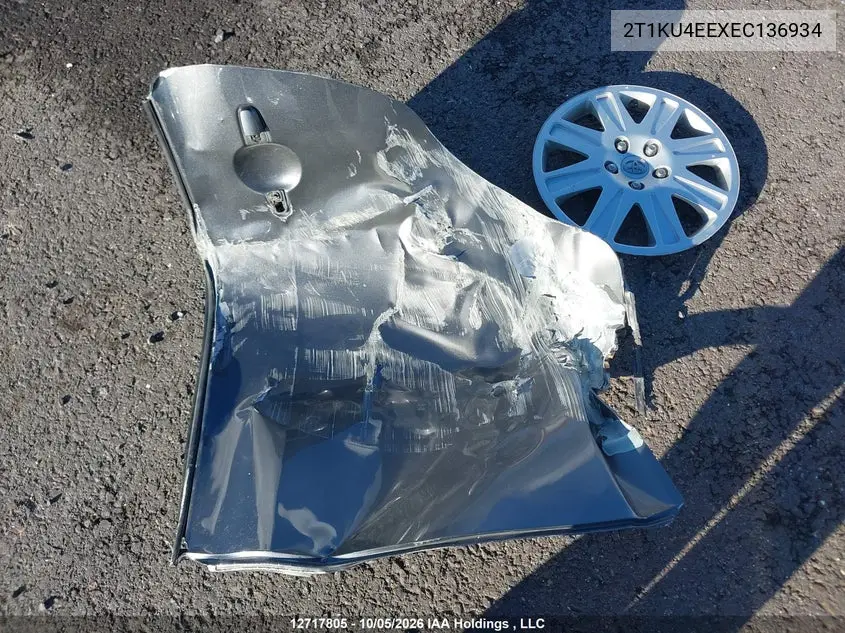 2014 TOYOTA MATRIX VIN 2T1KU4EEXEC136934 — фото 12