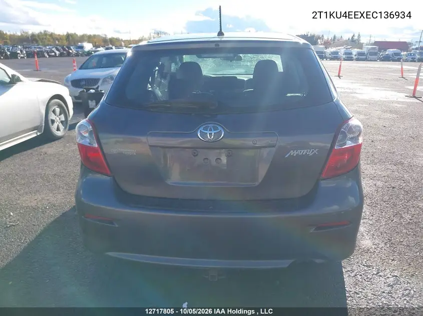 2014 TOYOTA MATRIX VIN 2T1KU4EEXEC136934 — фото 17