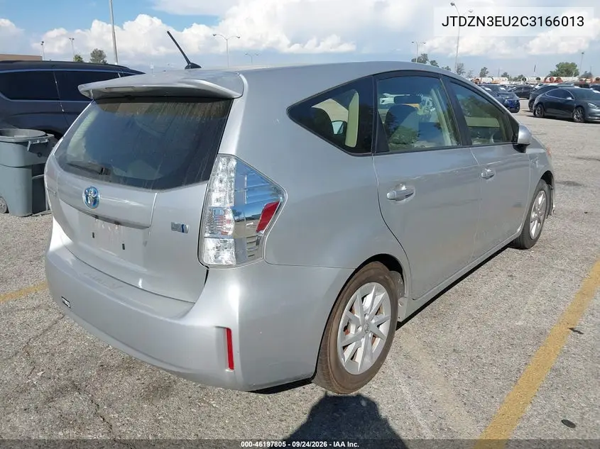 2012 TOYOTA PRIUS V (+) VIN JTDZN3EU2C3166013 — фото 4