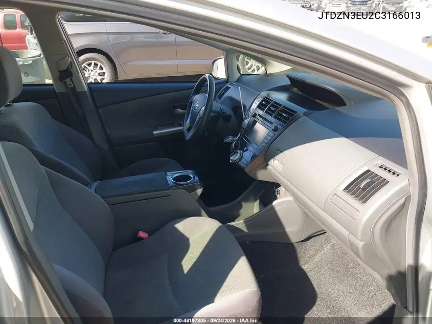 2012 TOYOTA PRIUS V (+) VIN JTDZN3EU2C3166013 — фото 5