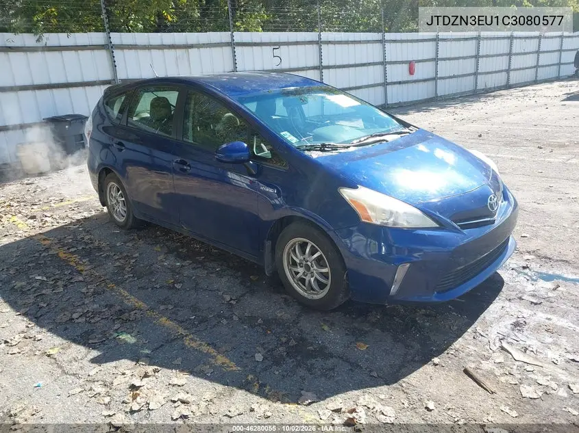 TOYOTA PRIUS V (+) 2012, VIN JTDZN3EU1C3080577