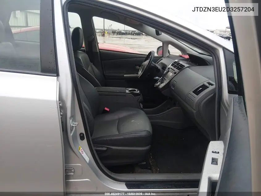 2013 TOYOTA PRIUS V (+) VIN JTDZN3EU2D3257204 — фото 5