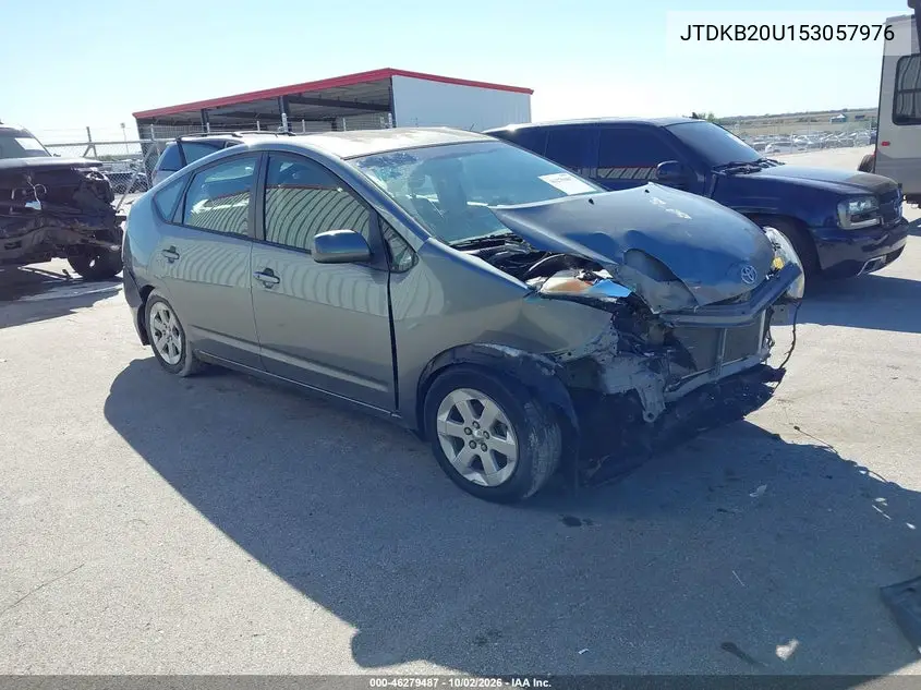 TOYOTA PRIUS 2005, VIN JTDKB20U153057976