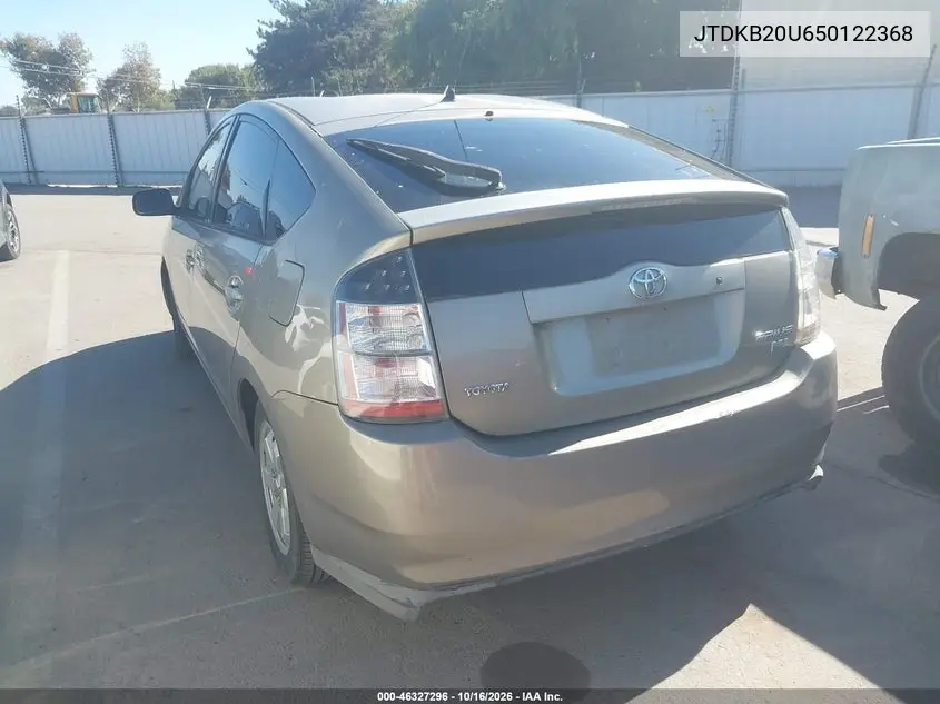 2005 TOYOTA PRIUS VIN JTDKB20U650122368 — фото 3