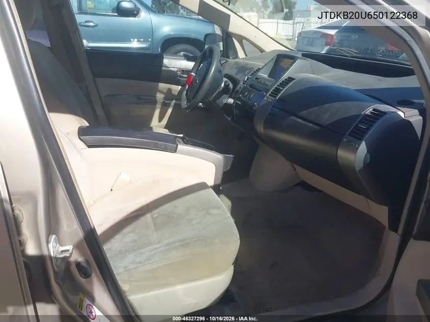 2005 TOYOTA PRIUS VIN JTDKB20U650122368 — фото 5
