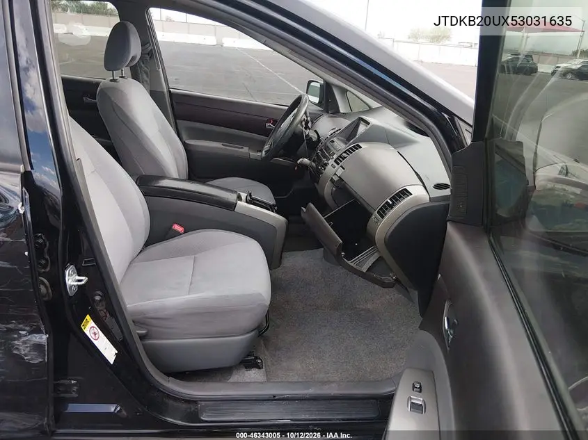 2005 TOYOTA PRIUS VIN JTDKB20UX53031635 — фото 5