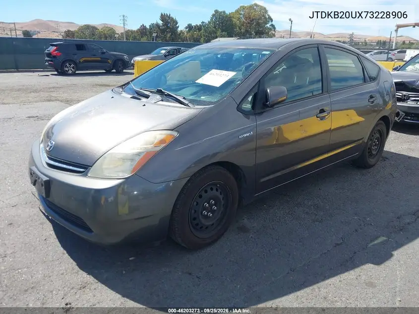 2007 TOYOTA PRIUS VIN JTDKB20UX73228906 — фото 2