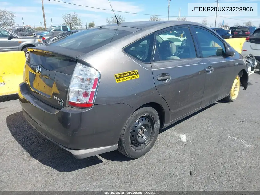 2007 TOYOTA PRIUS VIN JTDKB20UX73228906 — фото 4