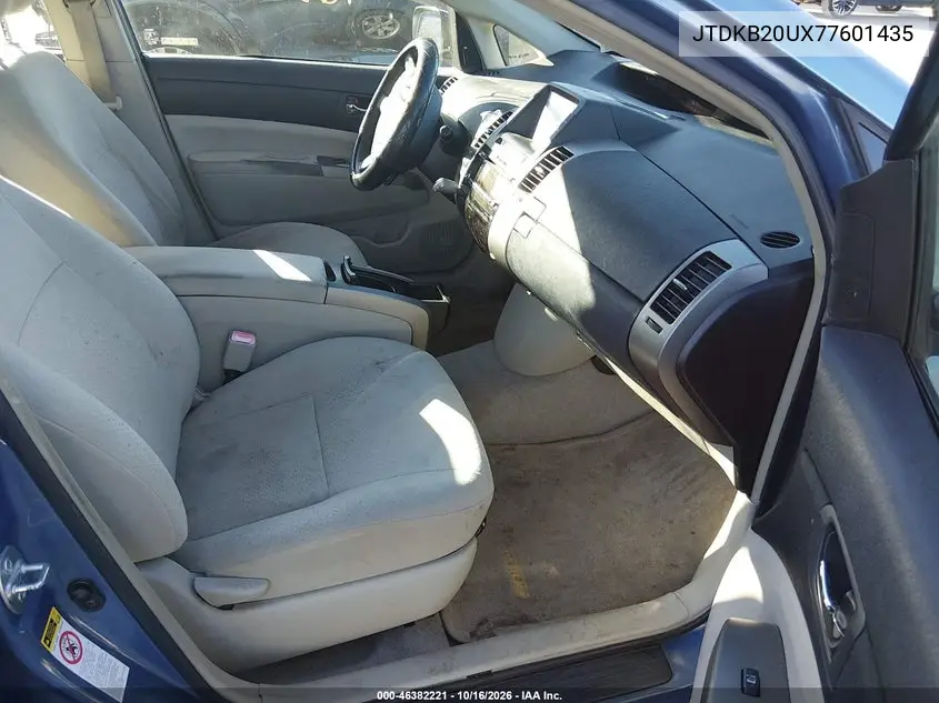2007 TOYOTA PRIUS VIN JTDKB20UX77601435 — фото 5