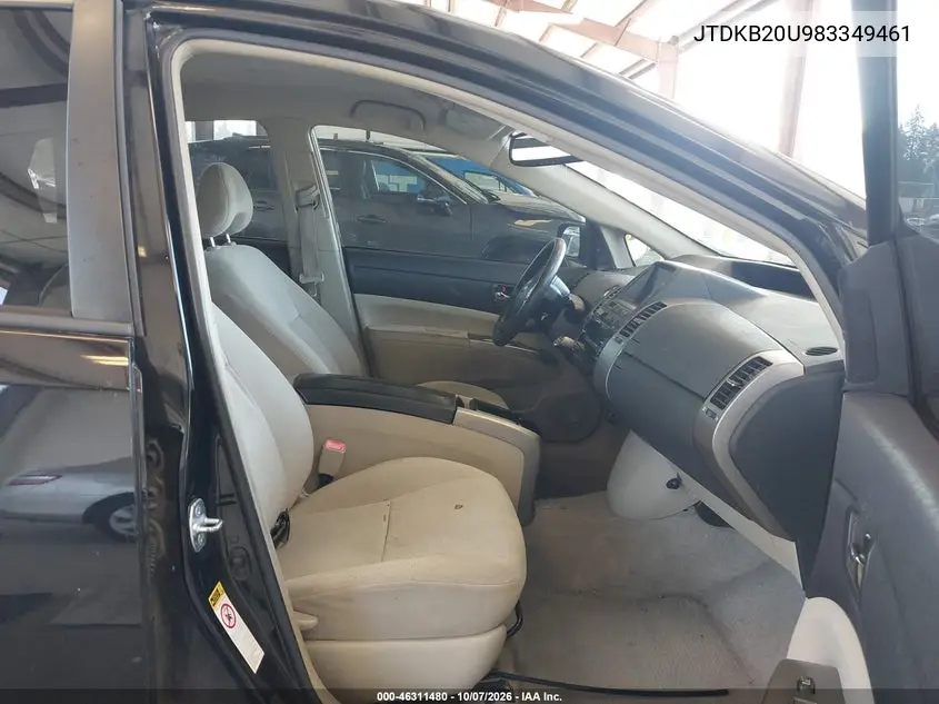 2008 TOYOTA PRIUS VIN JTDKB20U983349461 — фото 5
