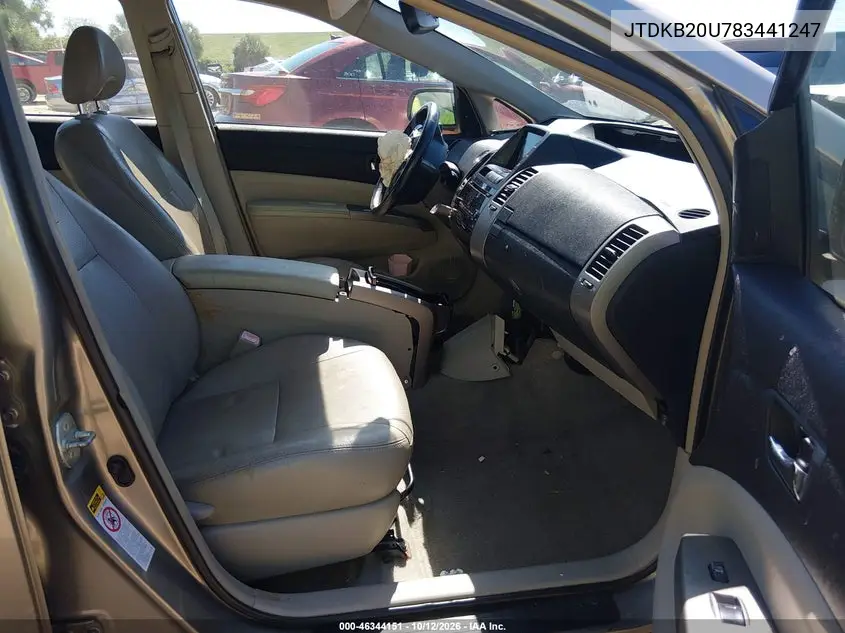 2008 TOYOTA PRIUS VIN JTDKB20U783441247 — фото 5