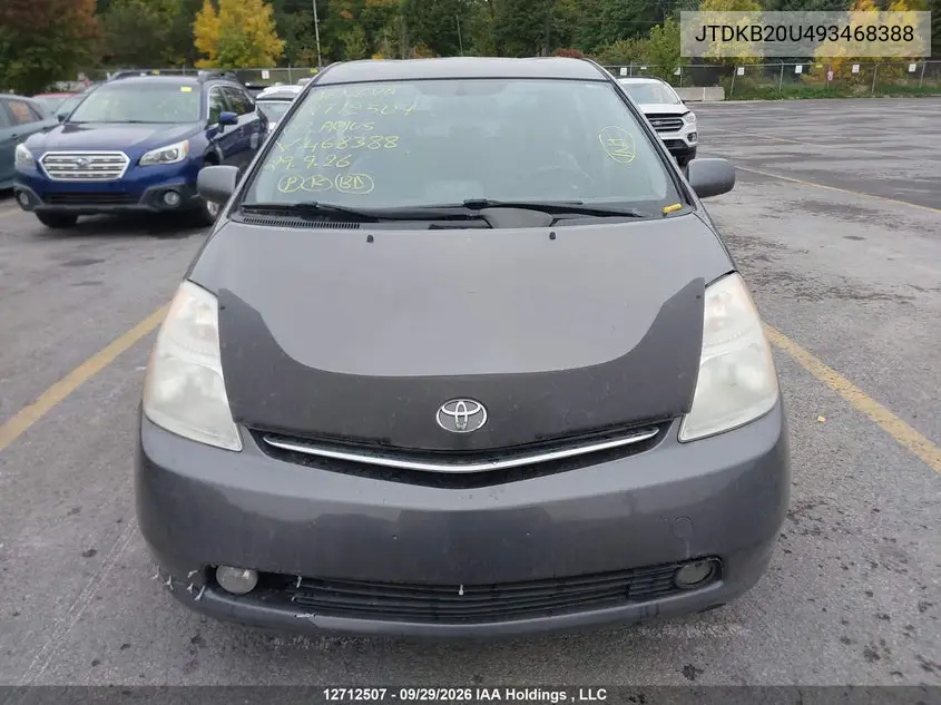 2009 TOYOTA PRIUS VIN JTDKB20U493468388 — фото 12
