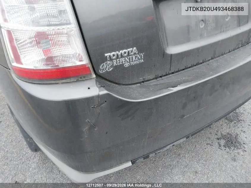 2009 TOYOTA PRIUS VIN JTDKB20U493468388 — фото 21