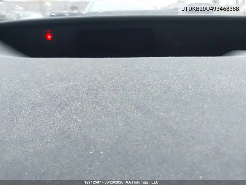 2009 TOYOTA PRIUS VIN JTDKB20U493468388 — фото 7