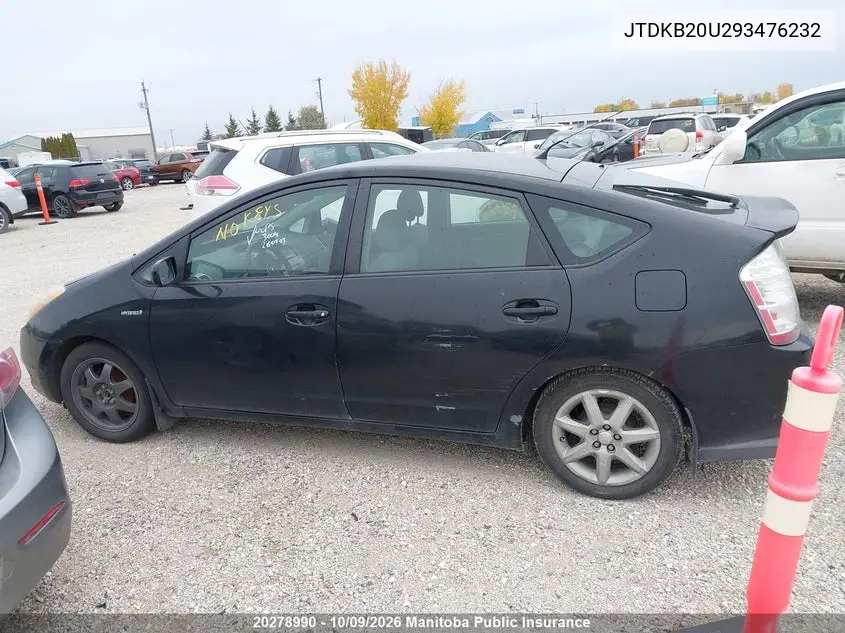 2009 TOYOTA PRIUS VIN JTDKB20U293476232 — фото 14